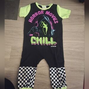 Custom Ghostface upcycle 5t